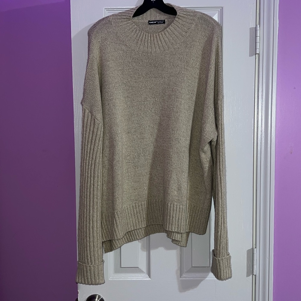 SHEIN knitted sweatshirt